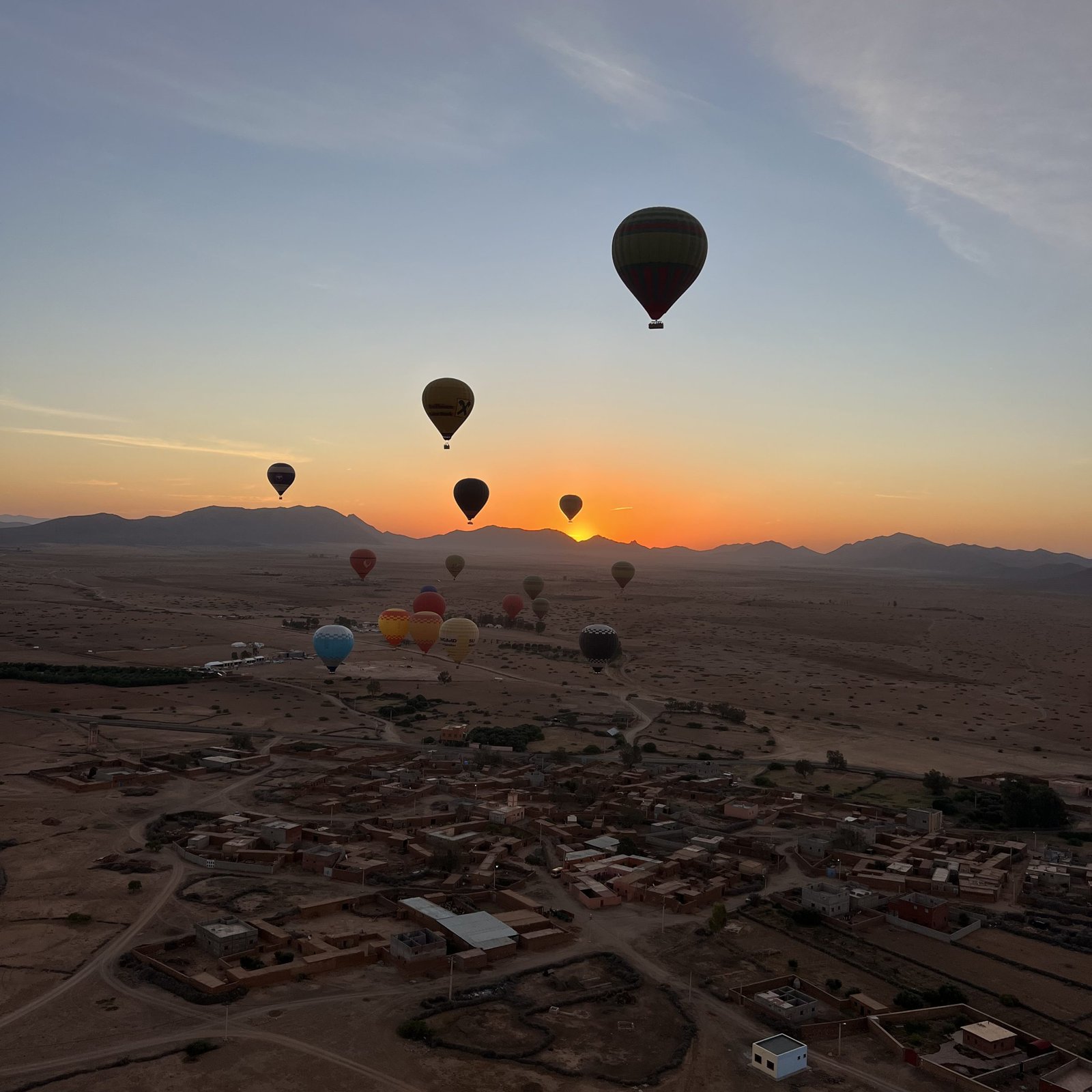 Vol en Montgolfière